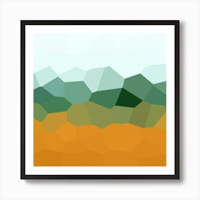 Abstract Landscape Art Print