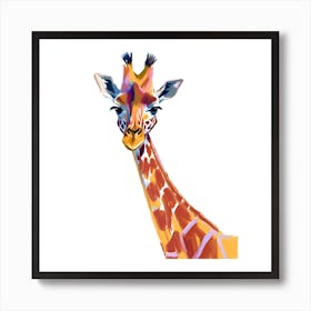 Southern Giraffe 03 Art Print