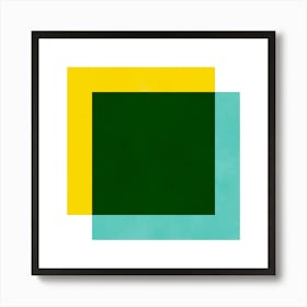 Geometric and modern abstract 9 Art Print