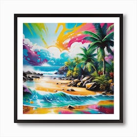 Tropical Paradise 4 Art Print