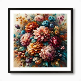 Flowers In A Vase Art Print