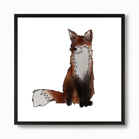 Red Fox Art Print