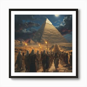 Egyptians Art Print