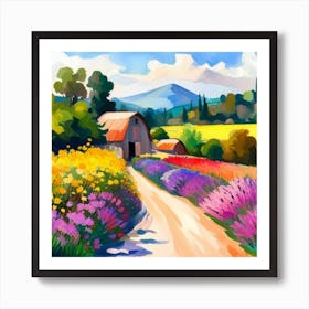 Country Road 1 Art Print