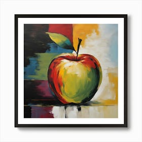 Apple Painting Art Print