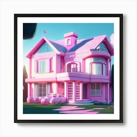 Barbie Dream House (620) Art Print