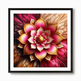 Lotus Flower 39 Art Print