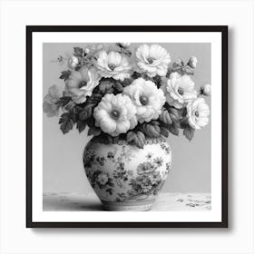 Flowers In A Vase Art Print