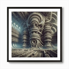 Futuristic Architecture 1 Art Print