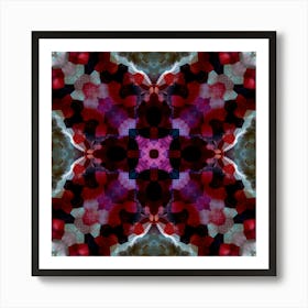 Abstract Kaleidoscope 1 Art Print