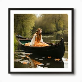 The Lady Of Shalott Art Print