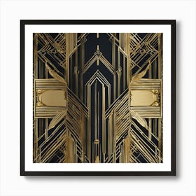 Art Deco 5 Art Print