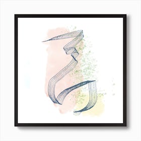 Presence No 5 Art Print