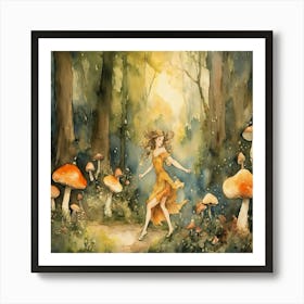 Fairytale Forest 3 Art Print