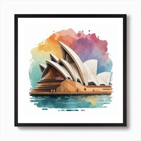 Sydney Opera House 9 Art Print