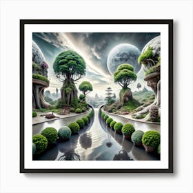 Landscapes Of The Future Art Print