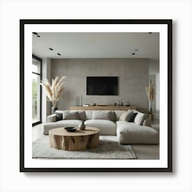 Modern Living Room 139 Art Print