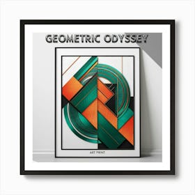 Geometric Odyssey 1 Art Print