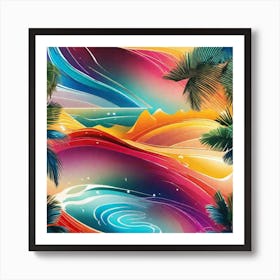 Abstract Painting 121 Art Print