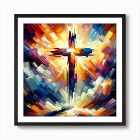 Cross Of Christ 7 Art Print