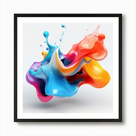 Colour Splash Art Print