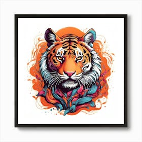 Tiger 4 Art Print