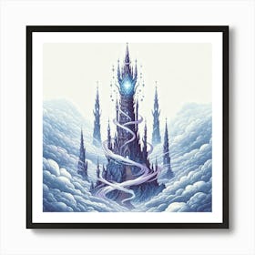 Kingdom In The Clouds Art Print