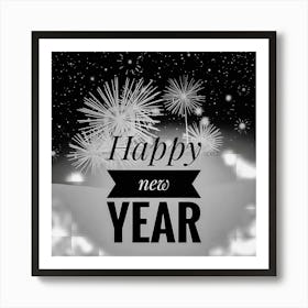 Happy New Year Art Print