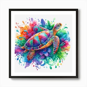 Sea Turtle Art Print