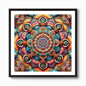 Mandala 118 Art Print