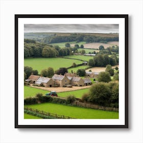 Cotswolds Art Print