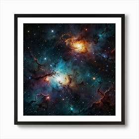 Nebula In Space 4 Art Print