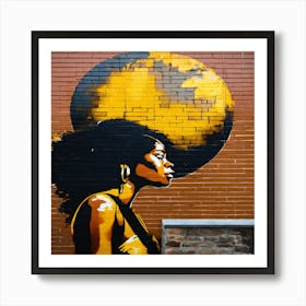 Afro-Futurism Art Print