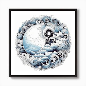 Yin Yang 53 Art Print