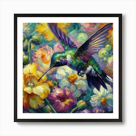 Hummingbird 1 Art Print