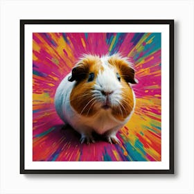 Guinea Pig Pop Art Print