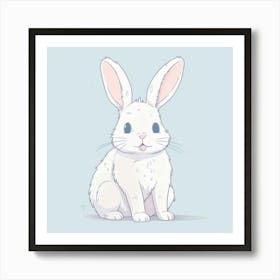 Cute Bunny 1 Art Print