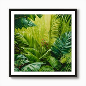 Tropical Jungle 51 Art Print