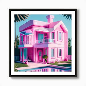 Barbie Dream House (917) Art Print