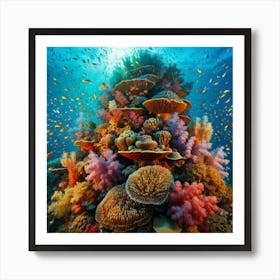 Coral Reef Art Print