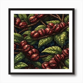 Coffee Beans 34 Art Print