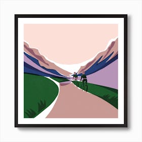 Glen Ride Art Print