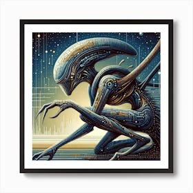 Alien Art Print