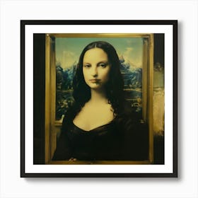 Mona Lisa ai vers Art Print