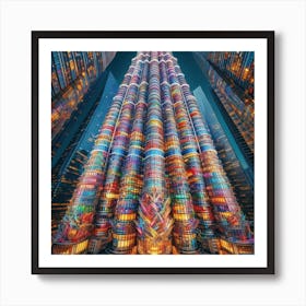 A Kaleidoscope of colors 2 Art Print