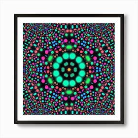 Abstract Psychedelic Pattern 14 Art Print