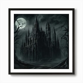 Gothic Castle 1 Art Print