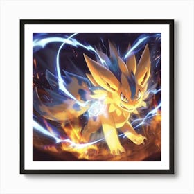 Pokemon Lvl 4 Art Print