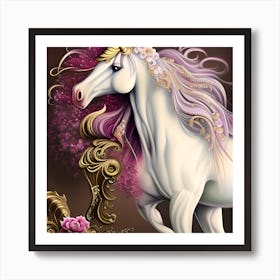 Fantasy Unicorn Art Print