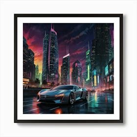 Car Art 164 Art Print